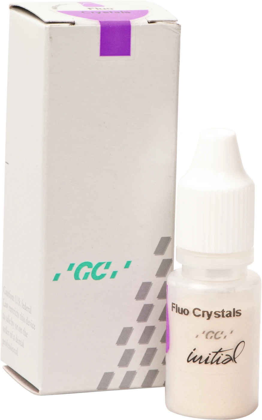 GC Initial™ IQ P-O-M Packung 8 g Fluo Crystals