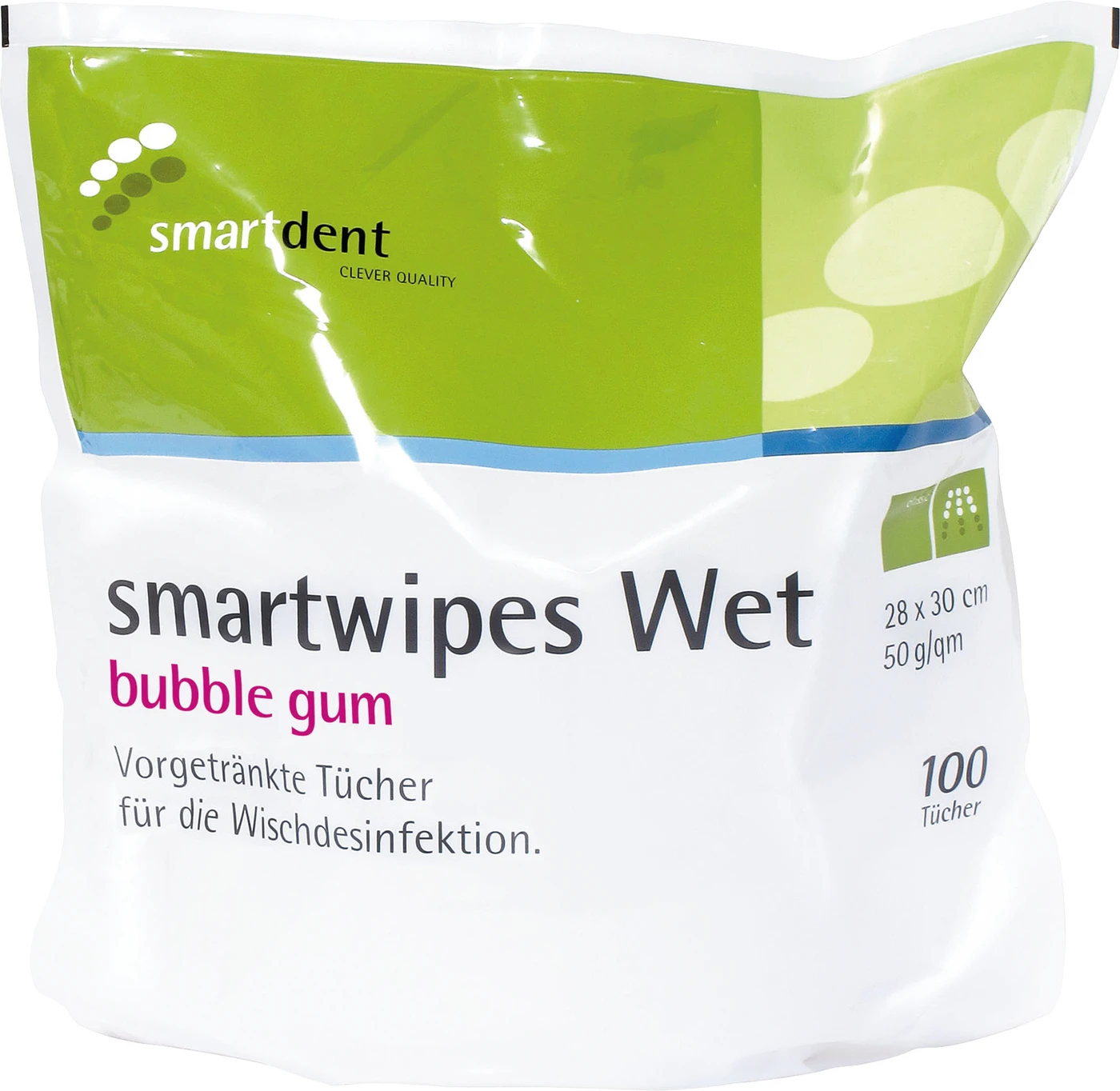 smartwipes Wet Beutel 100 Stück bubble gum, 28 x 30 cm