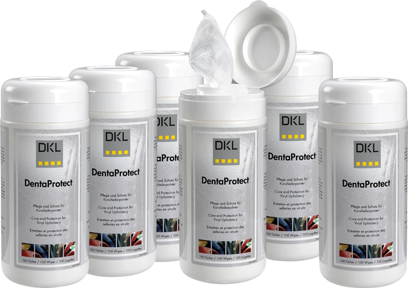 DentaProtect Packung 6 Tuchspenderdosen, 600 Tücher DentaProtect Packung 6 Tuchspenderdosen, 600 Tücher