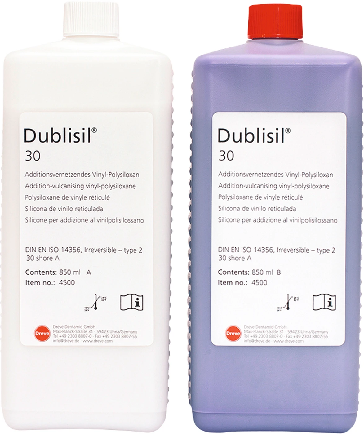 Dublisil® 30 Packung 850 ml Flasche A, 850 ml Flasche B