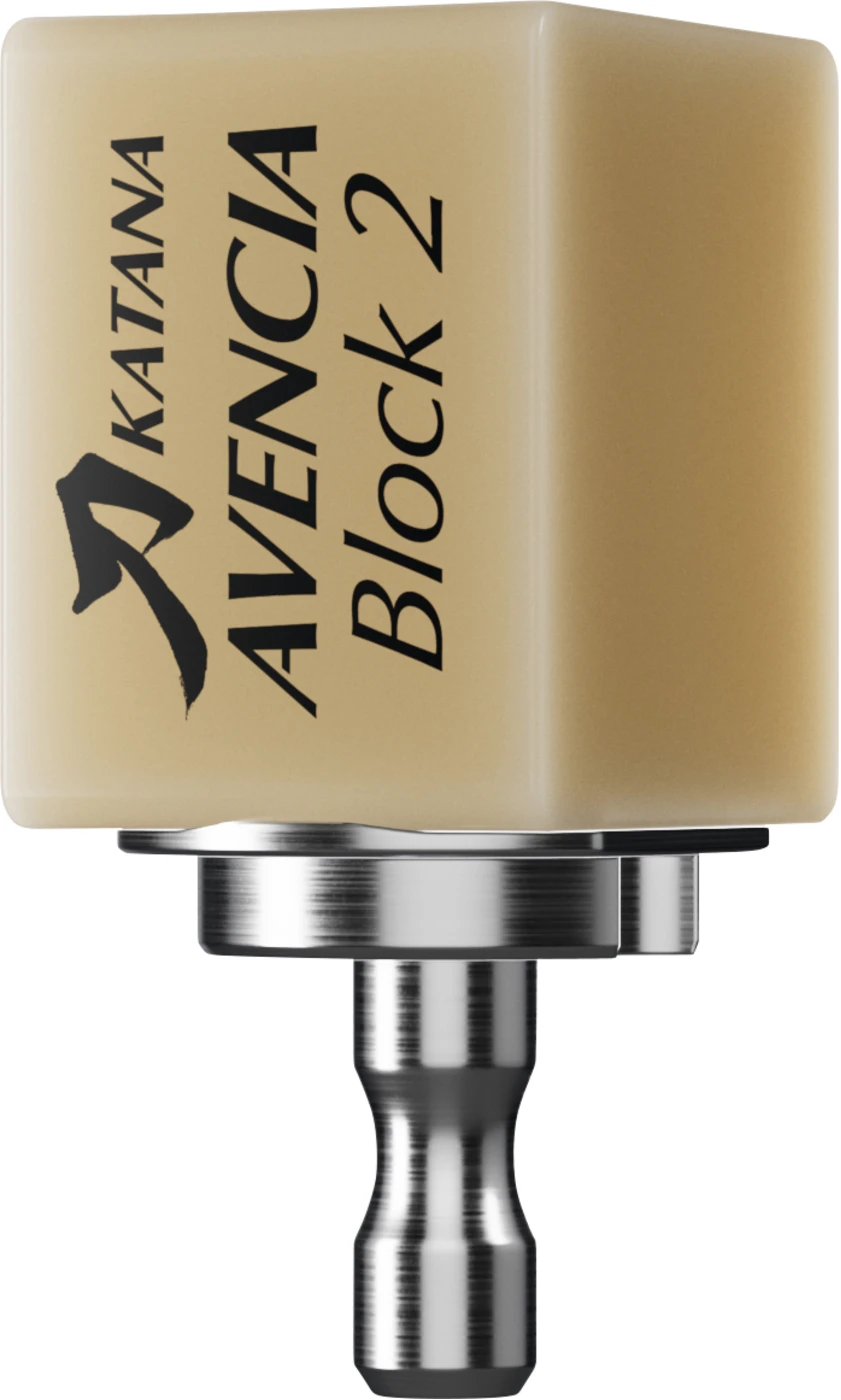 KATANA™ AVENCIA™ Block 2 Packung 5 Stück Größe 12, HT, A3,5, CEREC
