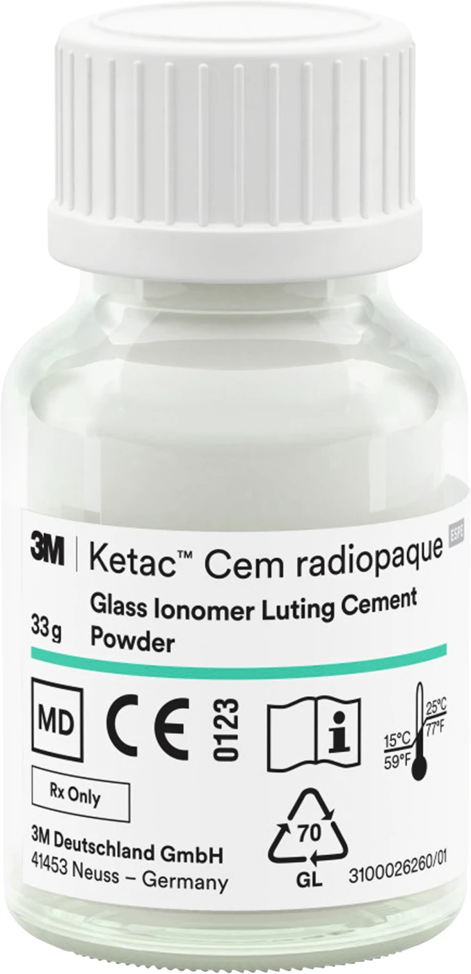 Ketac™ Cem radiopaque Packung 33 g Pulver