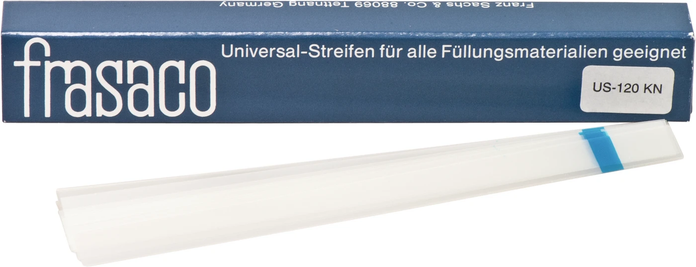 Universal-Streifen Pckg. 50x120mm Streifen klar, gerade, Stärke 0,08mm