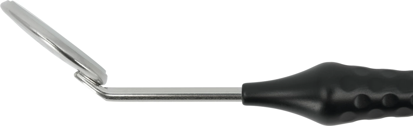 SEplus Mundspiegel Packung 12 Stück SS-Stiel 4 hohl, Ø 22 mm