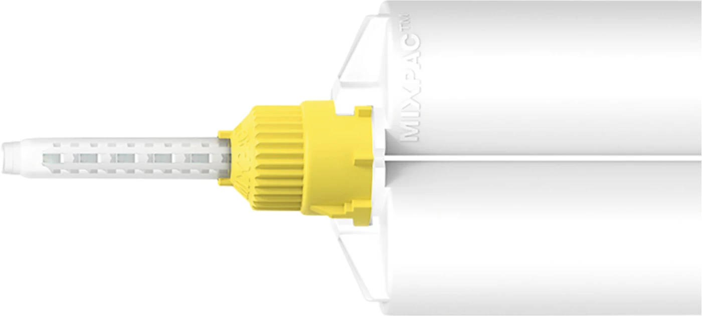 T-Mixer™ Mischkanülen Beutel 50 Stück Auslass: D, L: 50,1 mm, gelb, 1:1, 2:1