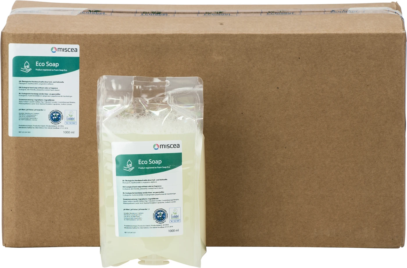 Eco Soap Karton 6 x 1 Liter Beutel