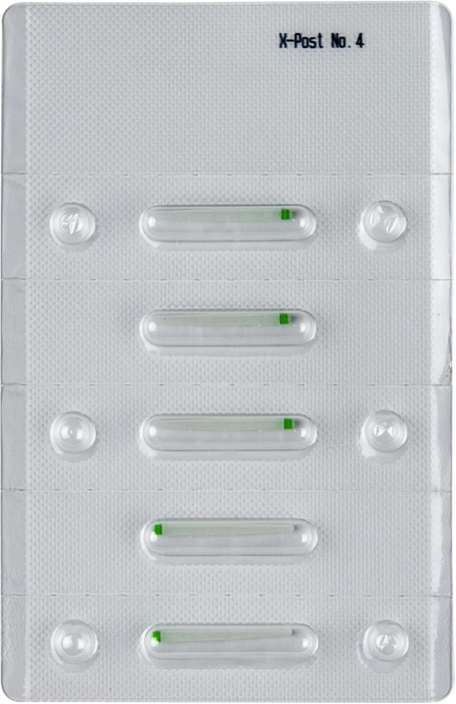x•post™ Packung 5 Stück grün, Nr. 4