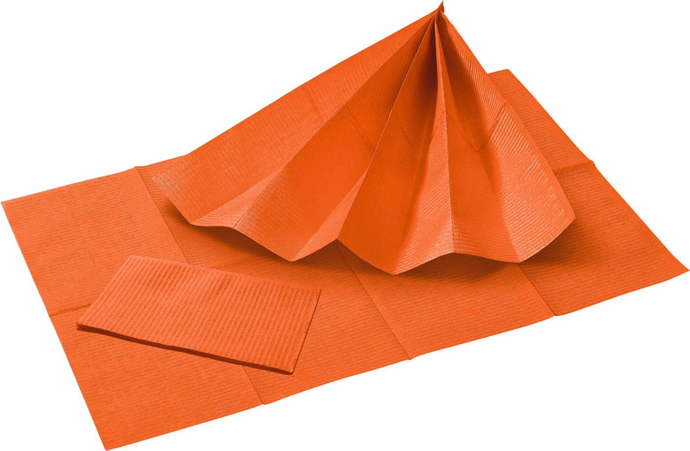 TOP SAFE Patientenservietten Karton 500 Stück orange, 33 x 45 cm, 2-lagig