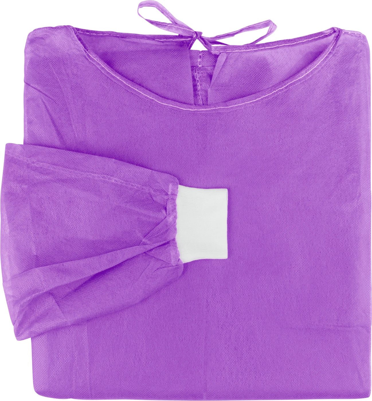 OP-Kittel Standard Packung 50 Stück lila, unsteril, 110 cm