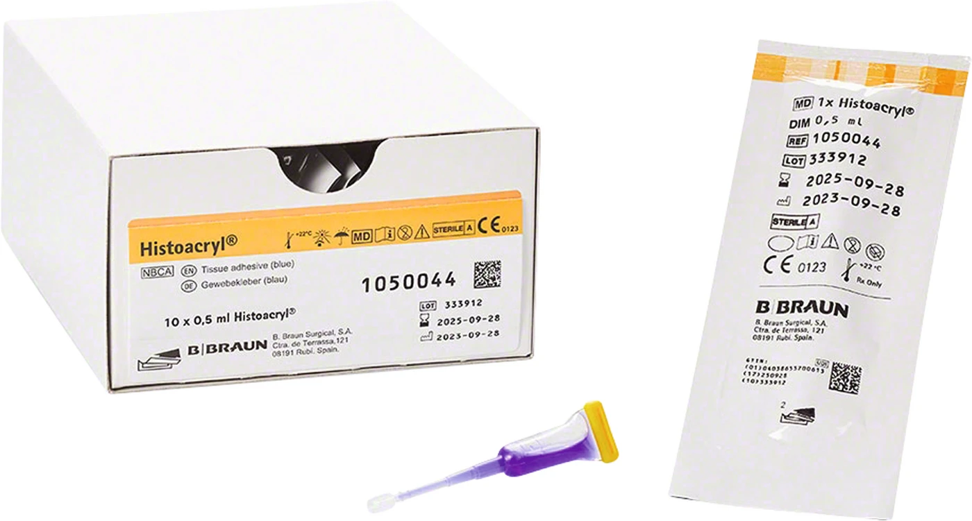Histoacryl® Packung 5 x 0,5 ml Ampulle