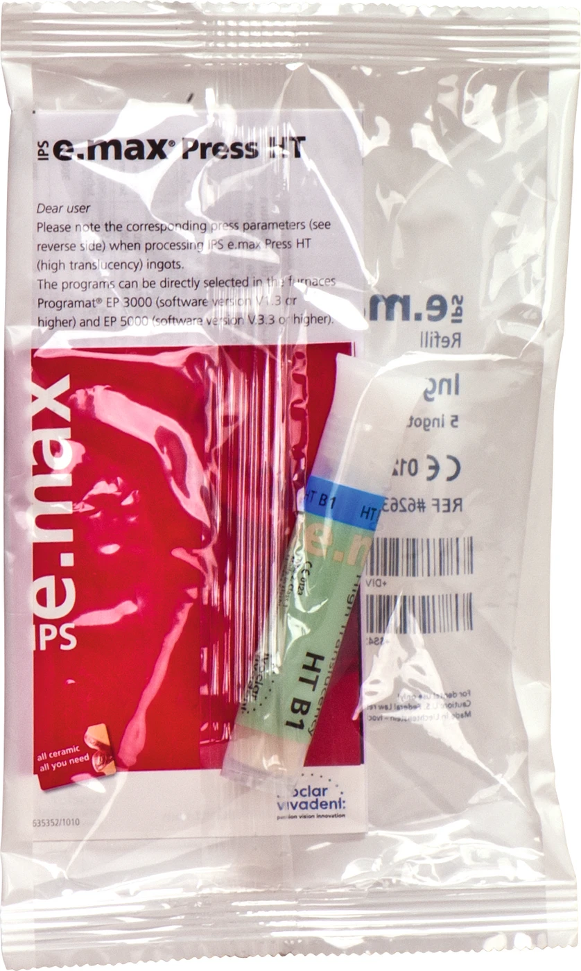 IPS e.max® Press Packung 5 Rohlinge HT C3