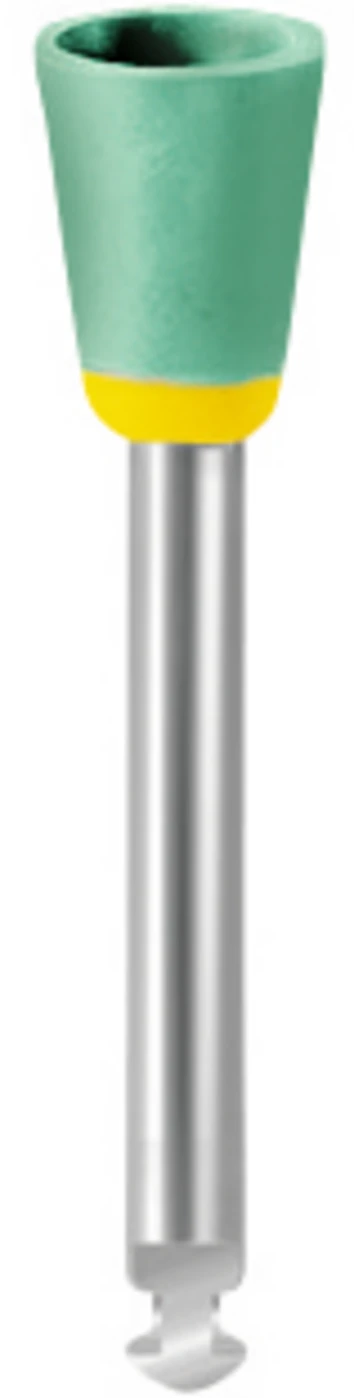 EVE DIACERA® Packung 10 Stück grün mittel, RA, Figur Kelch, 6 x 7,5 mm