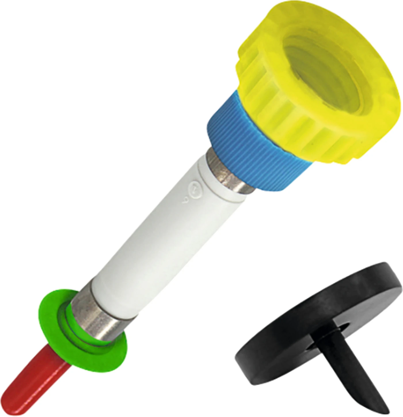 PAK Stück Standard S-DL mit Klemmscheibe inkl. keimarmer Flaschenbelüftung, gelb