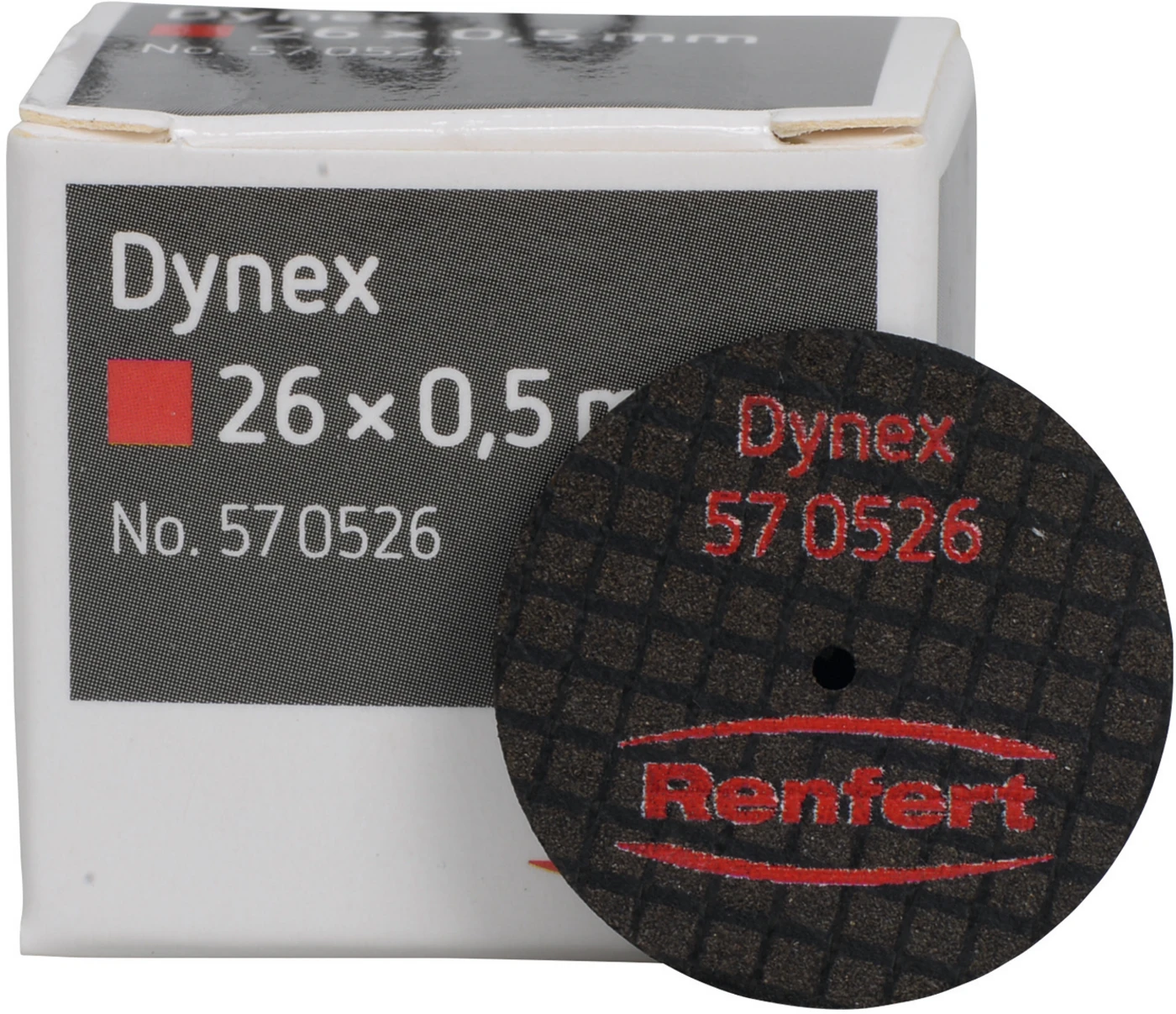 Dynex Packung 20 Stück stabil, elastisch, glasfaserverstärkt, Ø 26 mm x 0,5 mm Dynex Packung 20 Stück stabil, elastisch, glasfaserverstärkt, Ø 26 mm x 0,5 mm