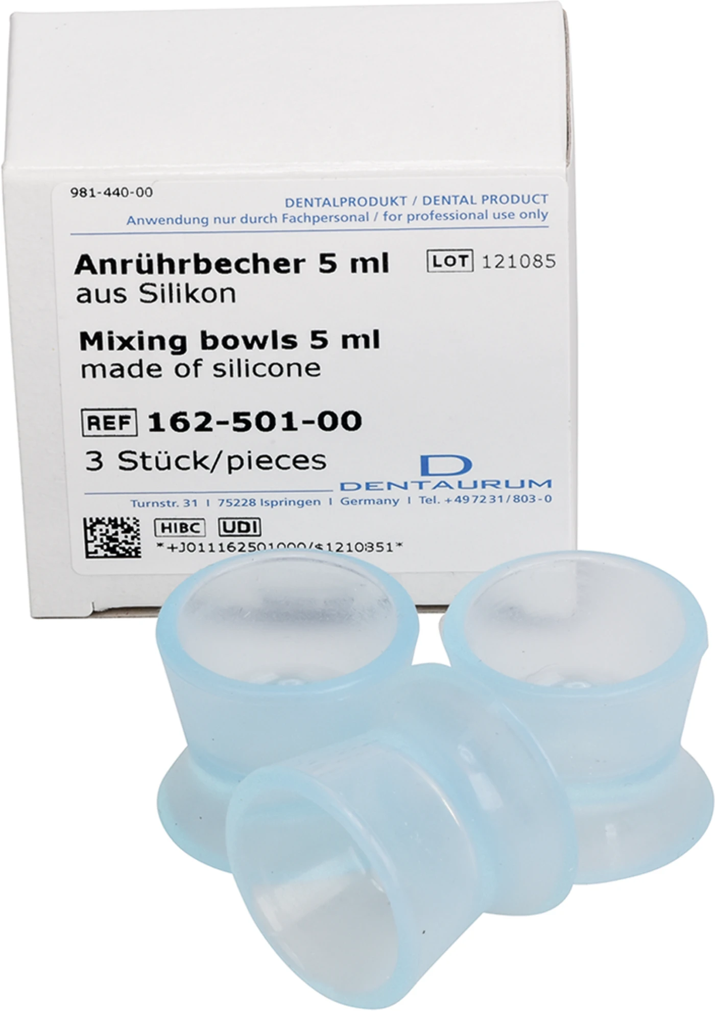 Anrührbecher Silikon Packung 3 x 5 ml Anrührbecher