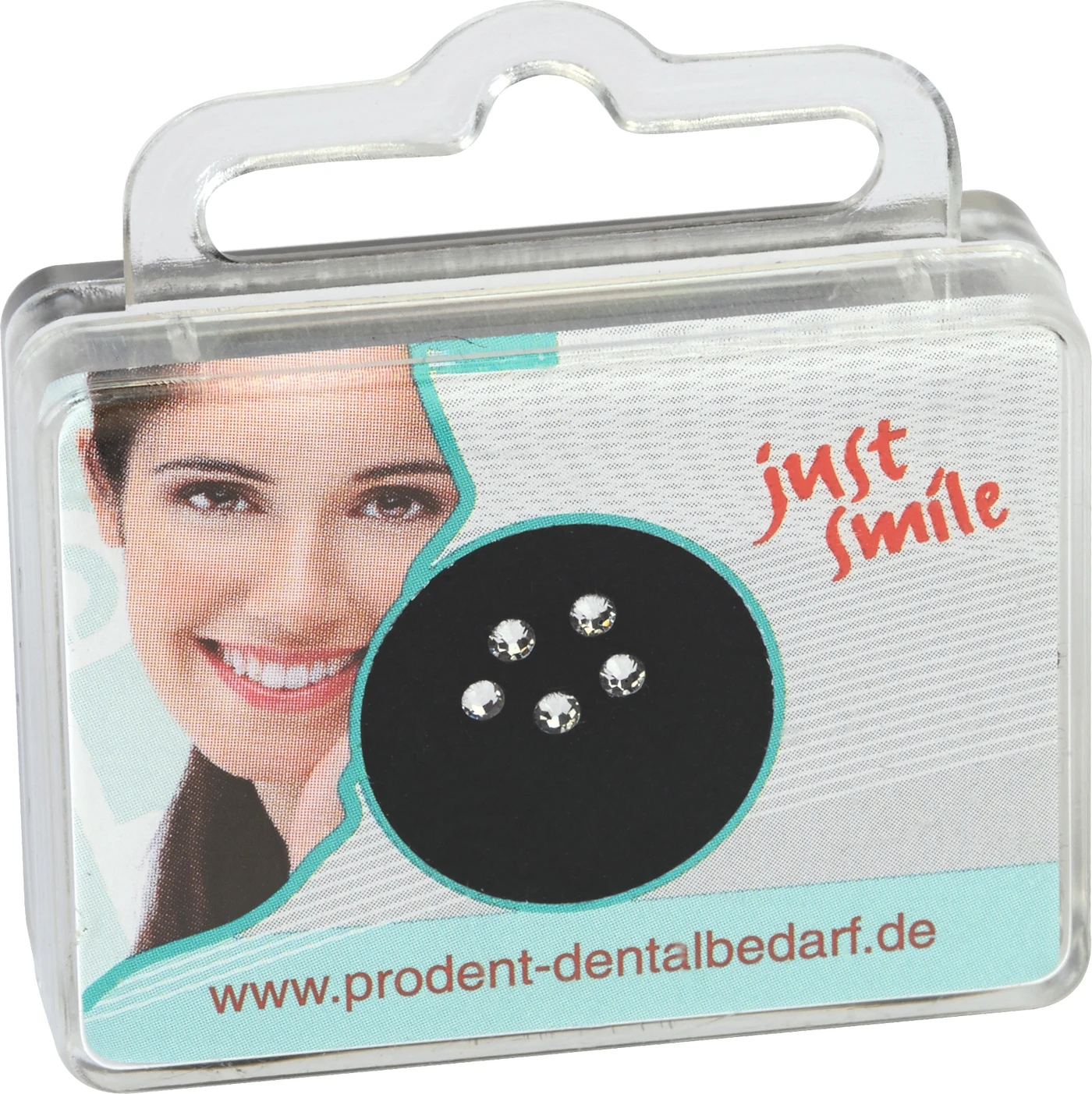 prodental Jewels Packung 5 Stück weiß, Ø 2 mm