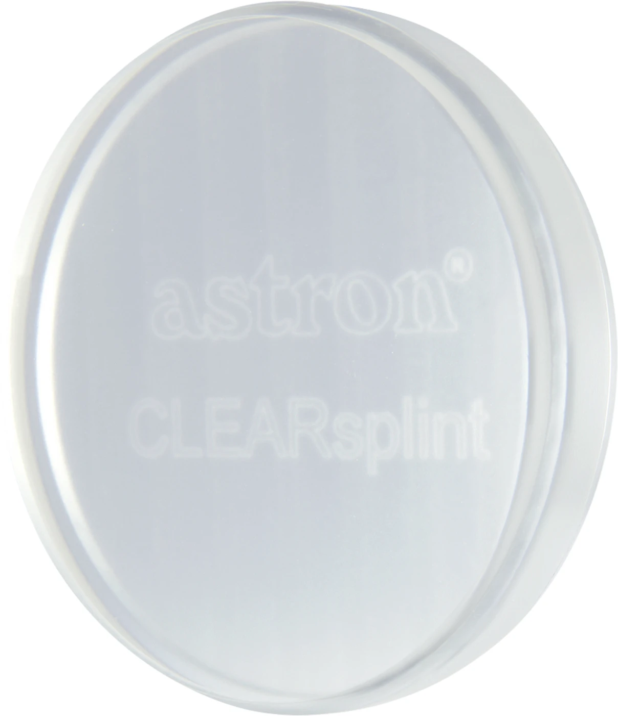 astron® CLEARSPLINT® Disc Stück 98 x 20 mm, mit Schulter