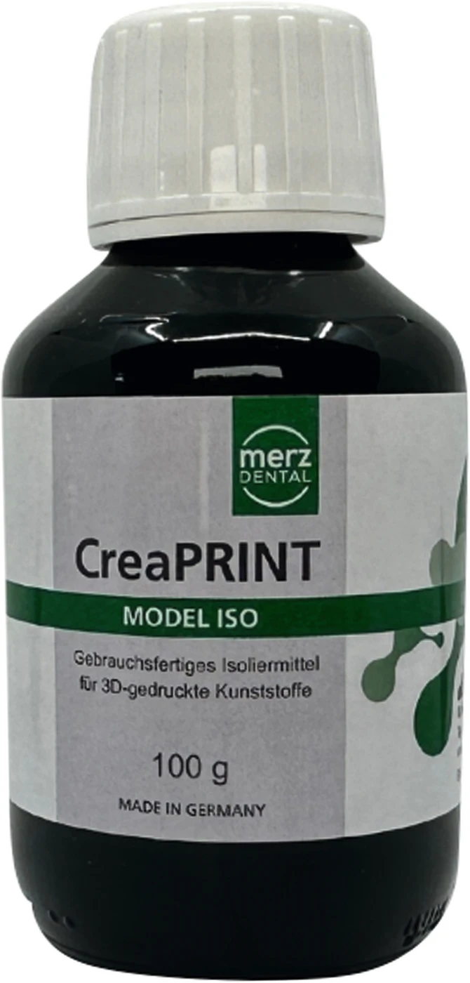 CreaPRINT Model ISO Flasche 100 g, gr&uuml;n