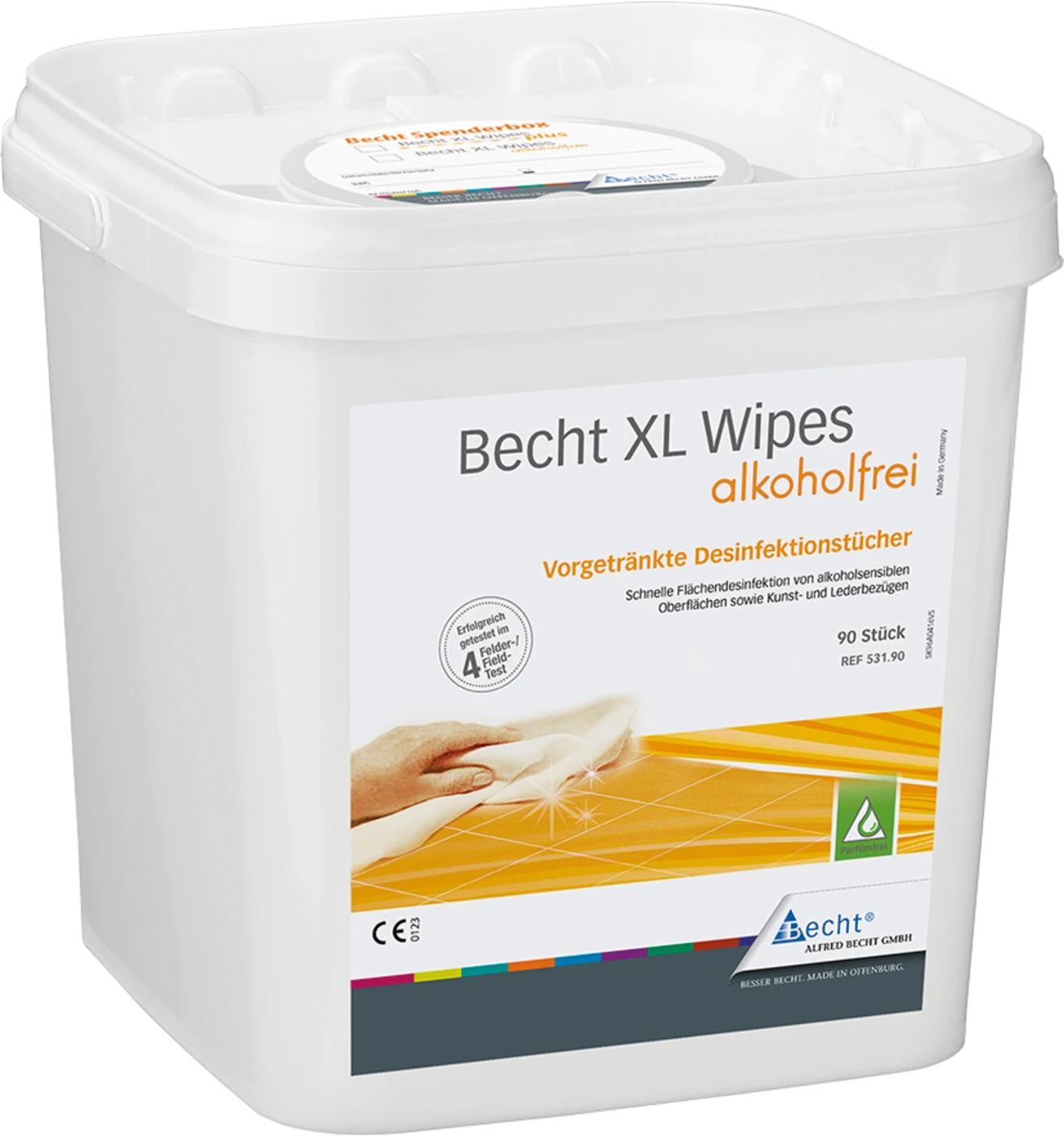 XL Wipes plus alkoholfrei Spenderbox Stück leer