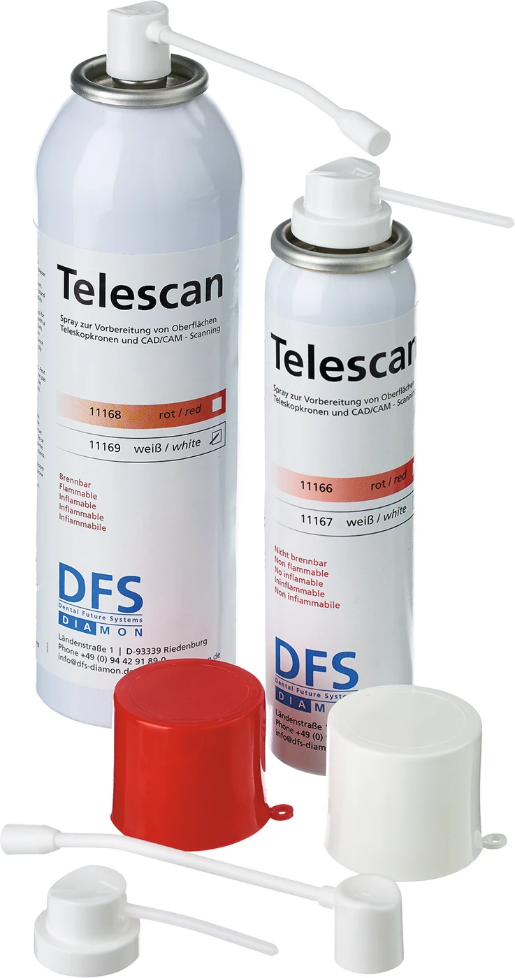 Telescan Spray Spraydose 75 ml weiß, brennbar