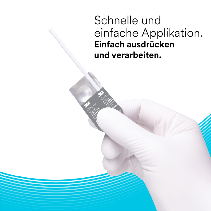 Clinpro™ Clear Fluorid Packung 50 x 0,5 ml ohne Geschmack, Zubehör Clinpro™ Clear Fluorid Packung 50 x 0,5 ml ohne Geschmack, Zubehör