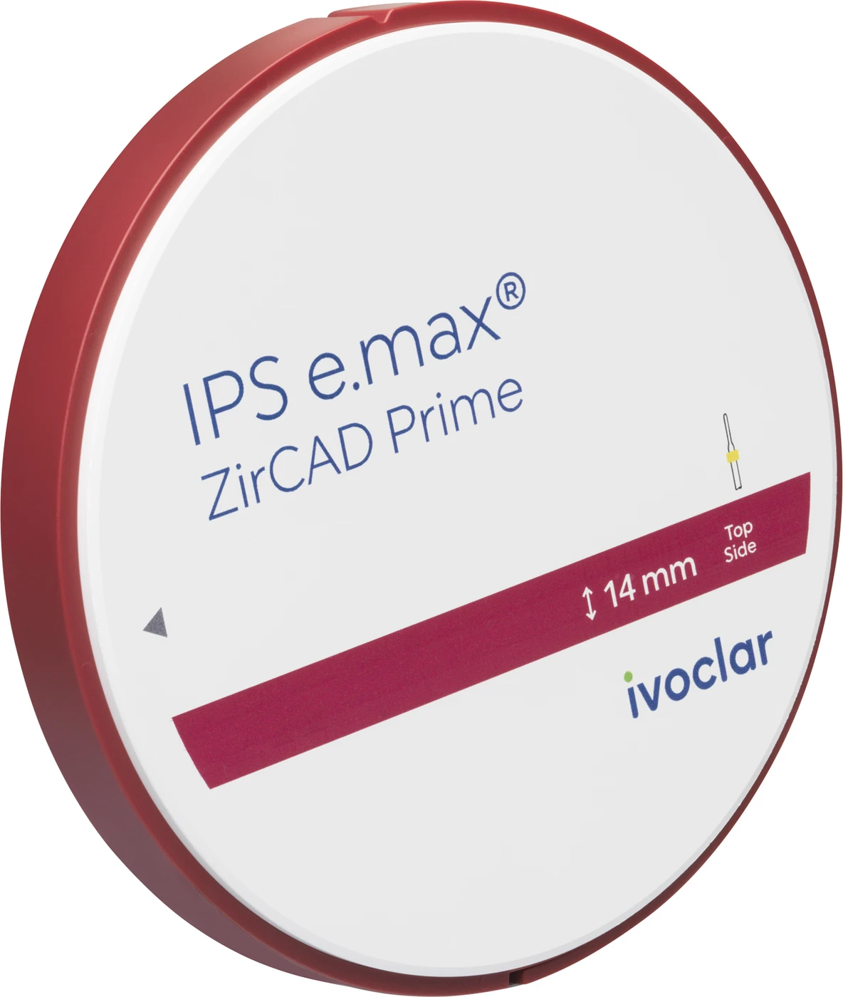 IPS e.max® ZirCAD Prime Stück Ø 98,5 mm H 14 mm, A3