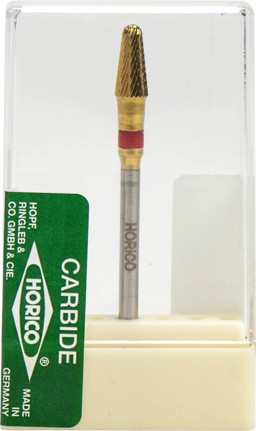 HM-Fräser 198 Stück Titannitrid beschichtet, Kreuzverzahnung, rot fein, HP, Figur T198, 9 mm, ISO 040