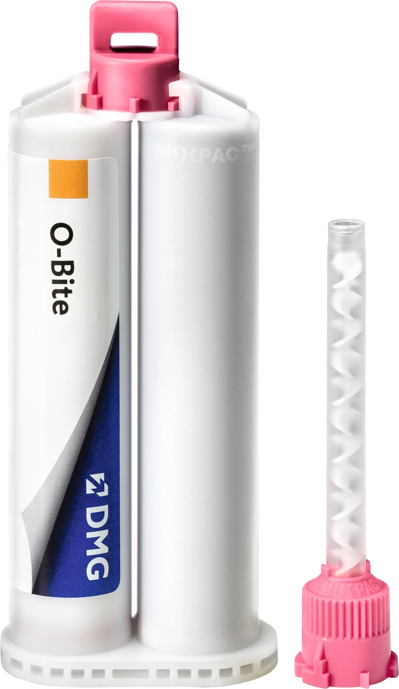 O-Bite Großpackung 8 x 50 ml Doppelkartusche, 50 Automix-Tips