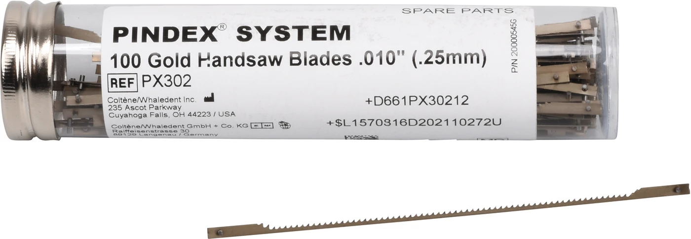 Pindex®-Handsäge PX 200 Nachfüllpackung 100 Sägeblätter 0,25 mm