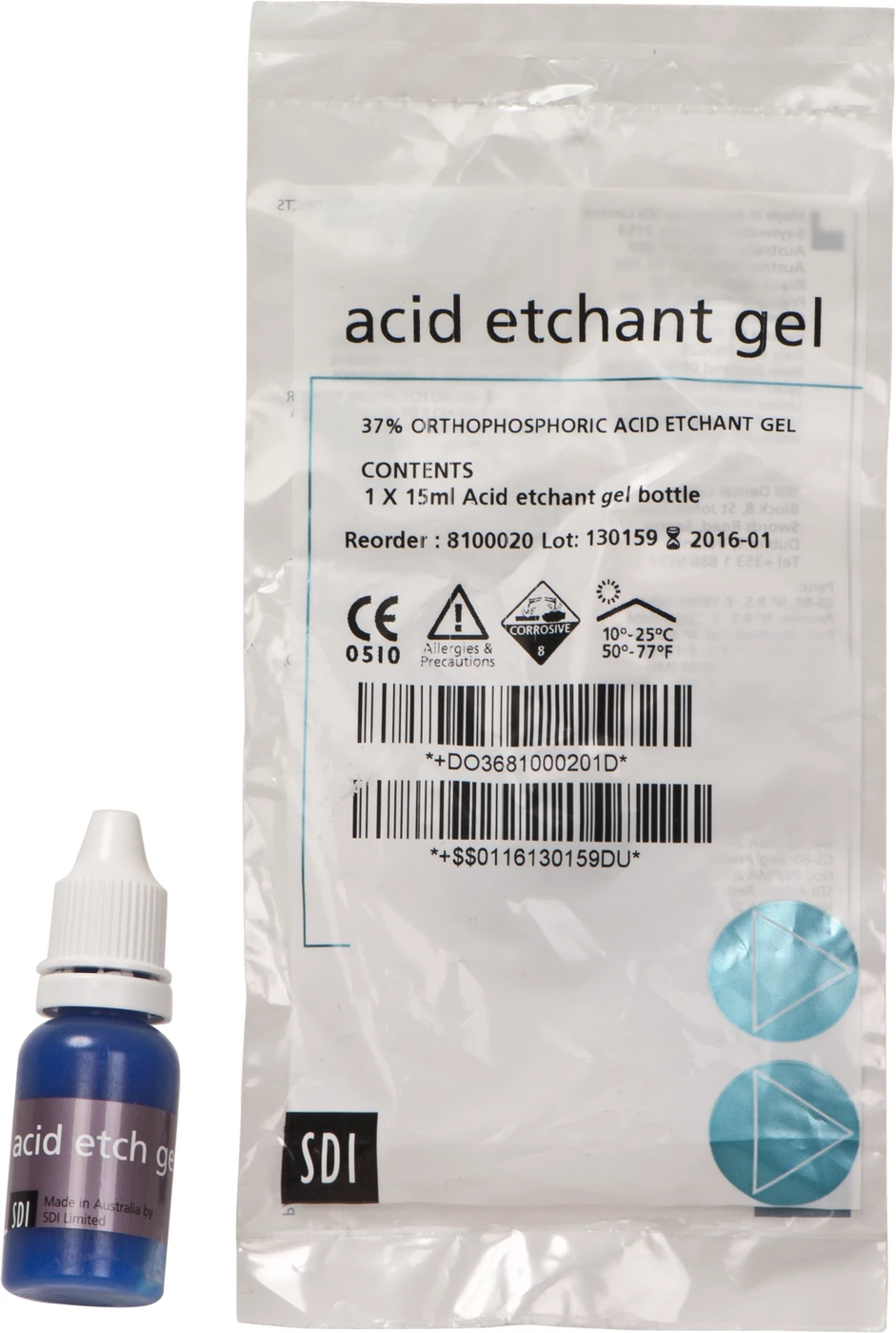 super etch Flasche 15 ml Ätzgel blau