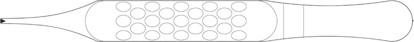 Feine Chirurgische Pinzette Ergoplant Stück 120 mm