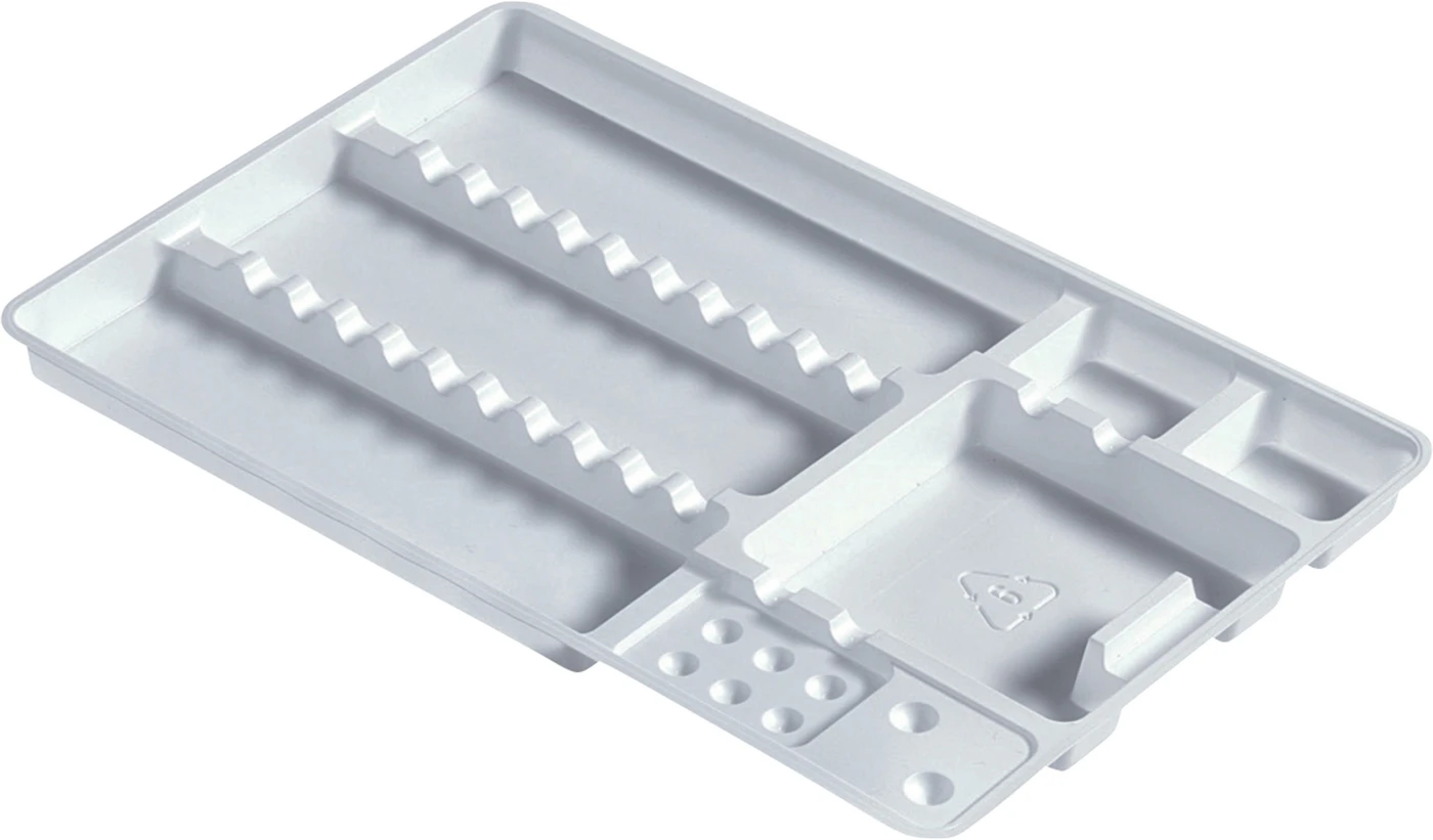 Einmaltrays Packung 400 Stück weiß