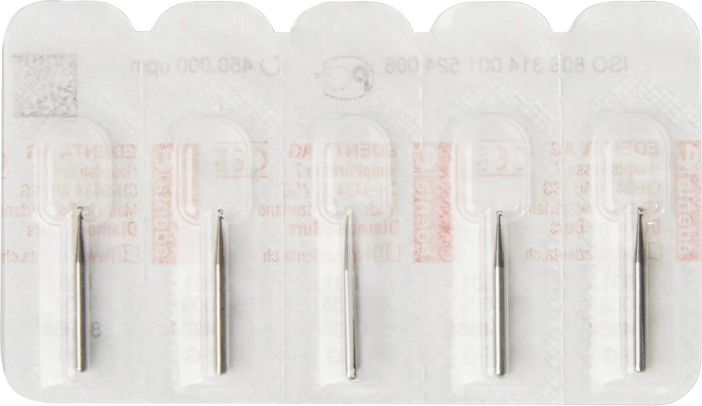 Diamanten 801 Packung 5 Stück Standard, FG, Figur 001 Kugel, ISO 008