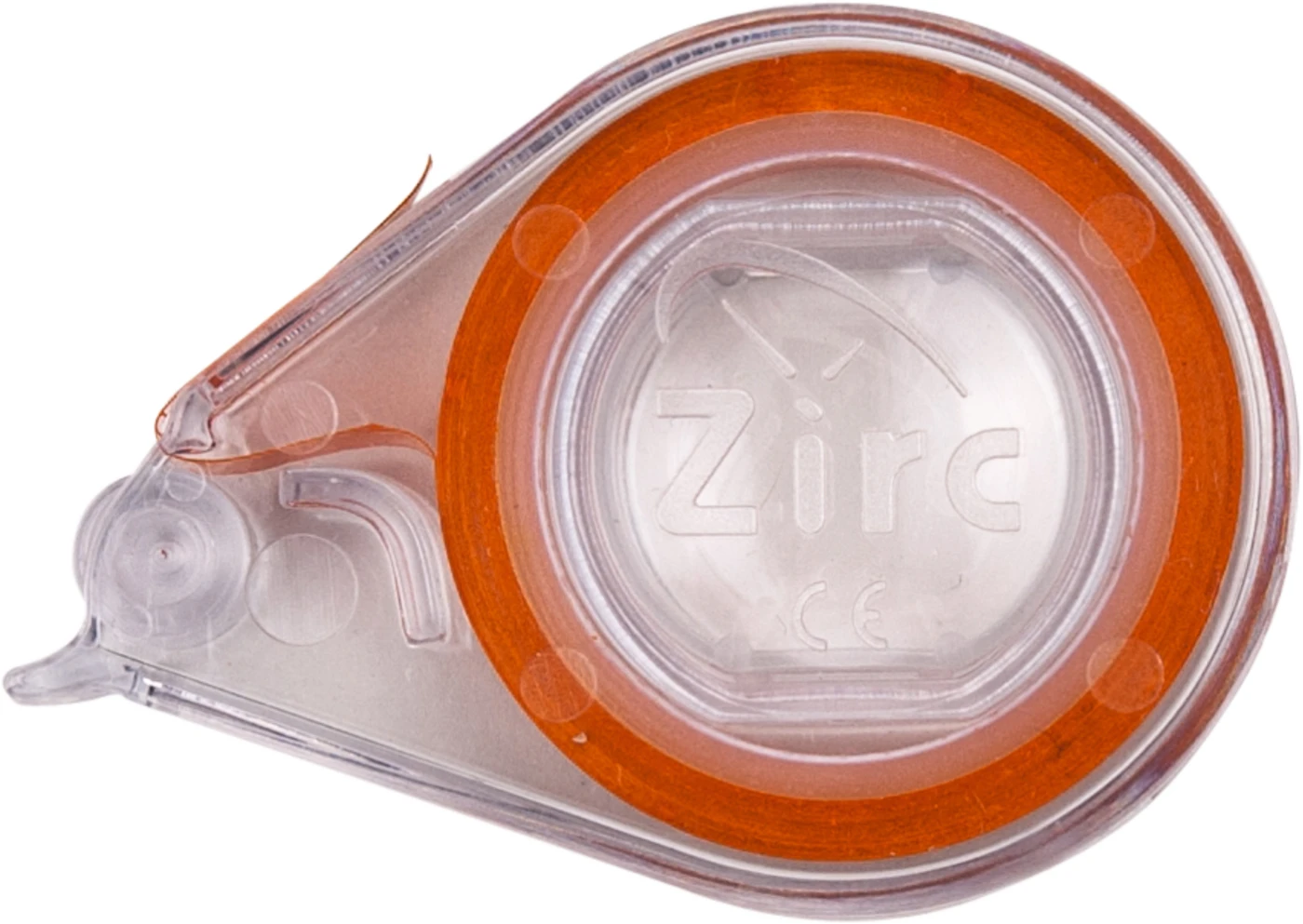 EZ-ID Markierungsbänder Zirc Stück Abrollspender neonorange Bandlänge 3,0m, Ø 3mm