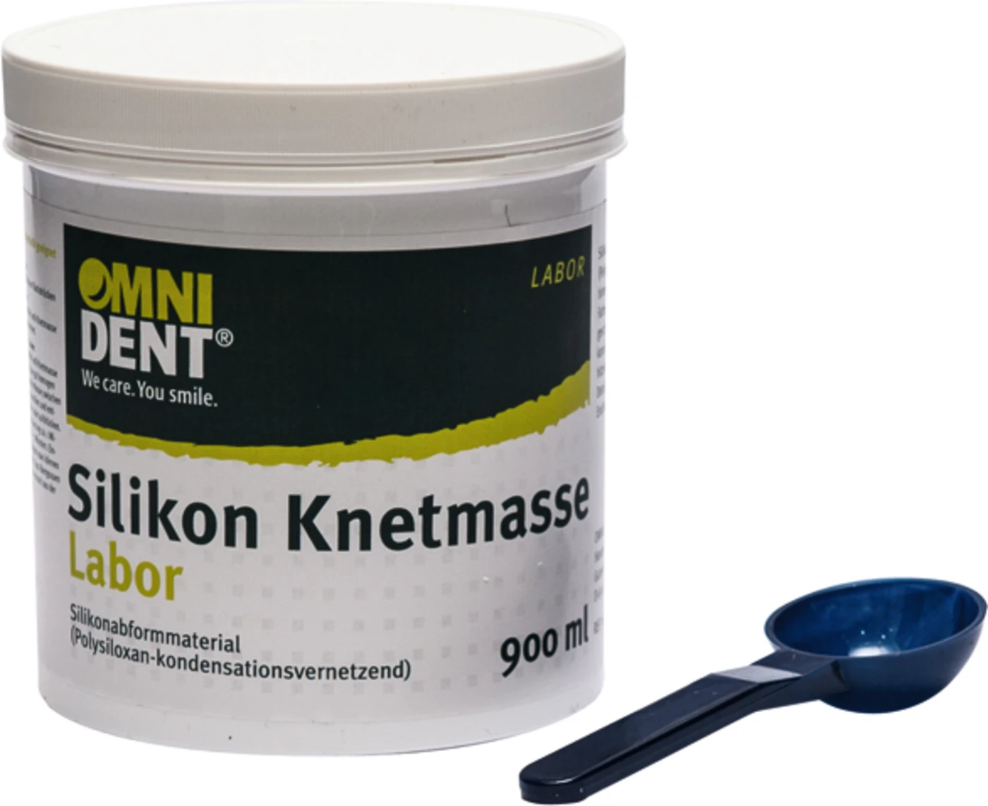 Silikon Knetmasse Labor Dose 900 ml (1,6 kg)