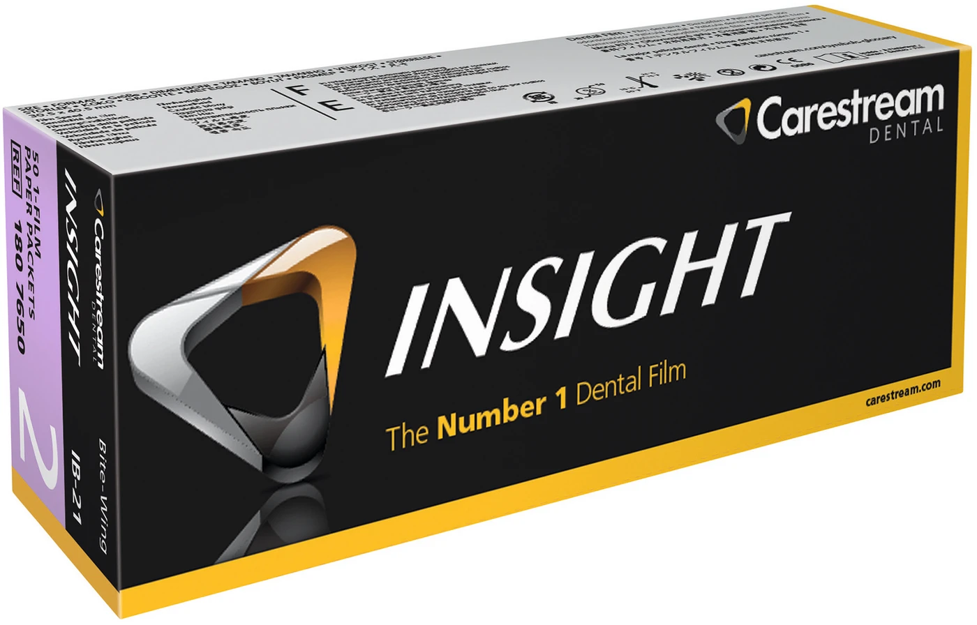 INSIGHT Bite Wing Film Packung 50 Stück 3,1 x 4,1 cm, IB-21