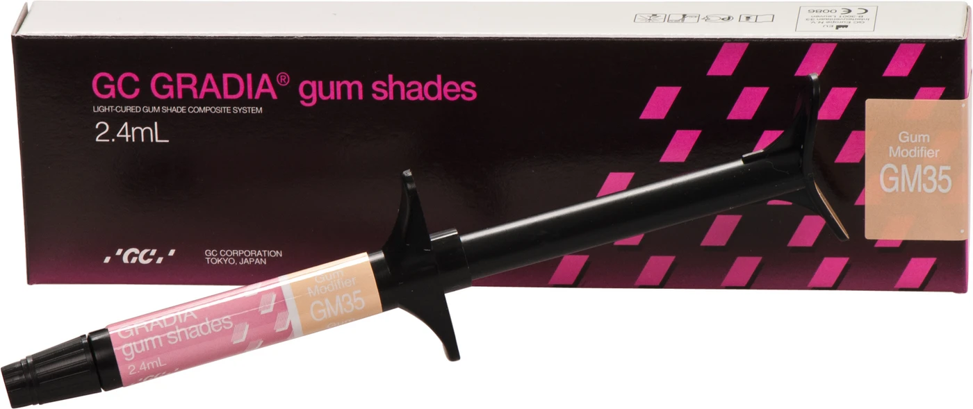 GC GRADIA® gum shades Spritze 2,4 ml Paste gum modifier GM35