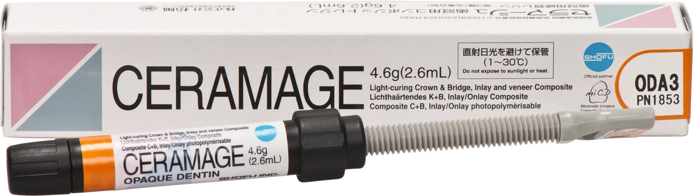 CERAMAGE Spritze 4,6 g opaque dentin A3