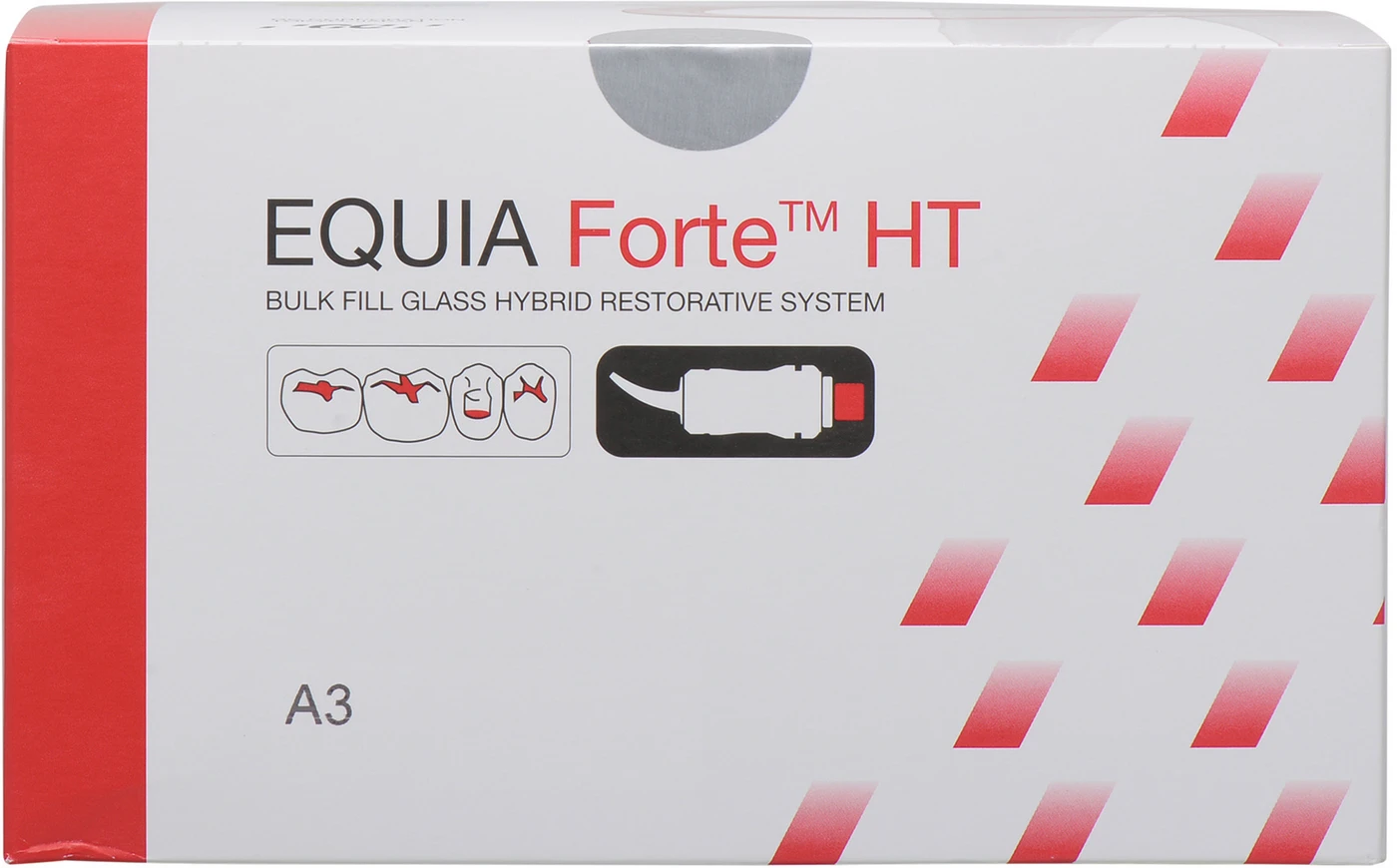 GC EQUIA Forte™ HT Promopackung 100 Kapseln A3, 4 ml FlipCap Coat