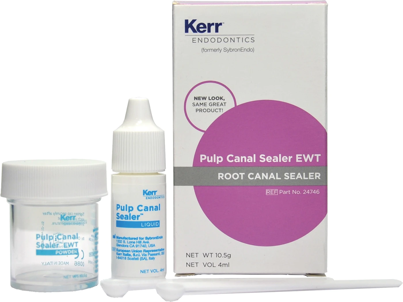 Pulp Canal Sealer™ Packung 10,5 g Base, 4 ml Katalysator EWT