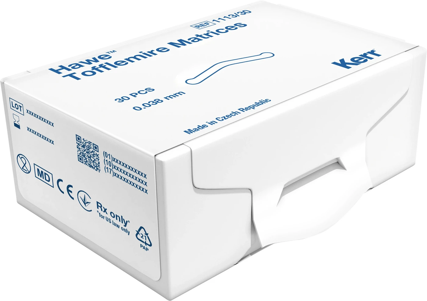 Matrizen nach Tofflemire Packung 30 Stück Stärke 0,038 mm, Nr. 1113/30 Matrizen nach Tofflemire Packung 30 Stück Stärke 0,038 mm, Nr. 1113/30