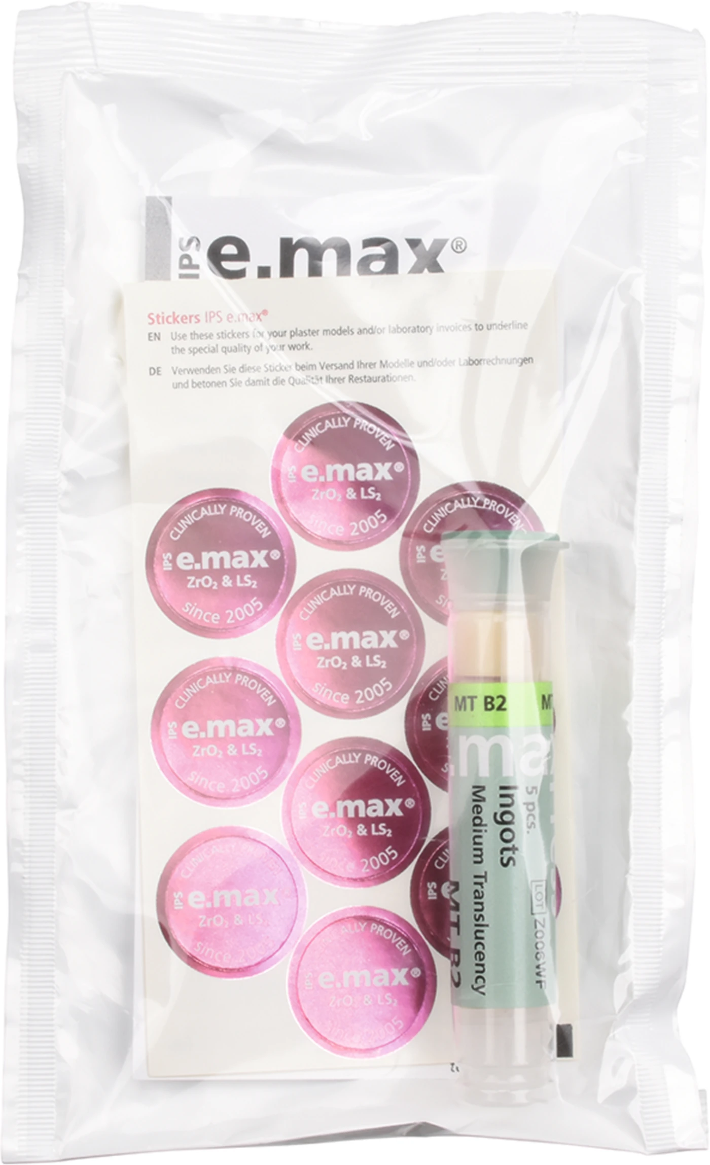 IPS e.max® Press Packung 5 Stück B2 MT