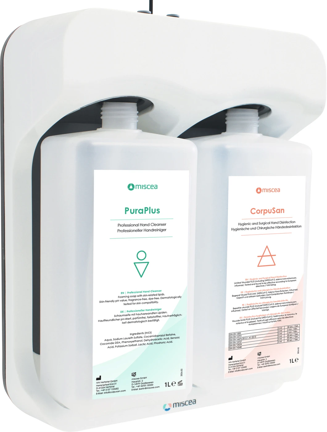 miscea CorpuSan Packung 4 x 1 Liter Flasche