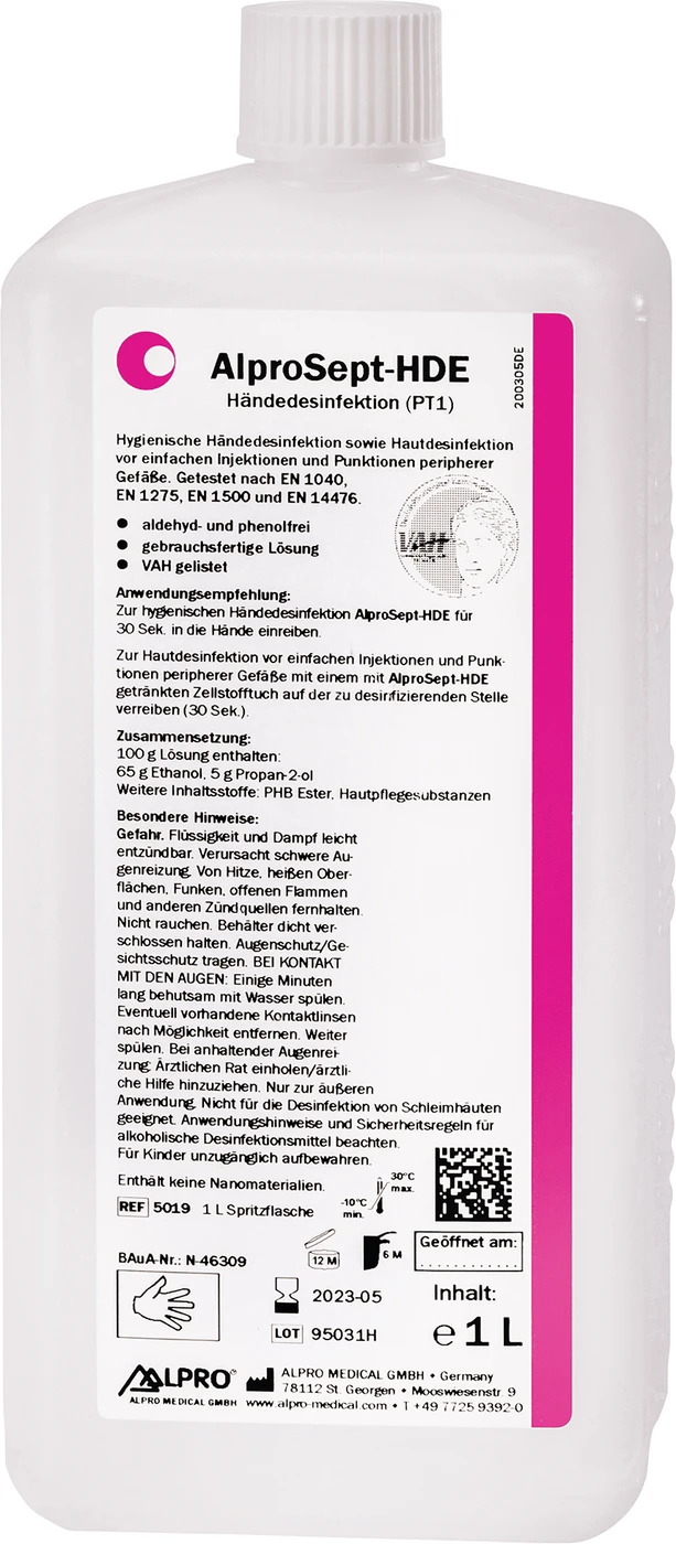 AlproSept-HDE Flasche 1 Liter