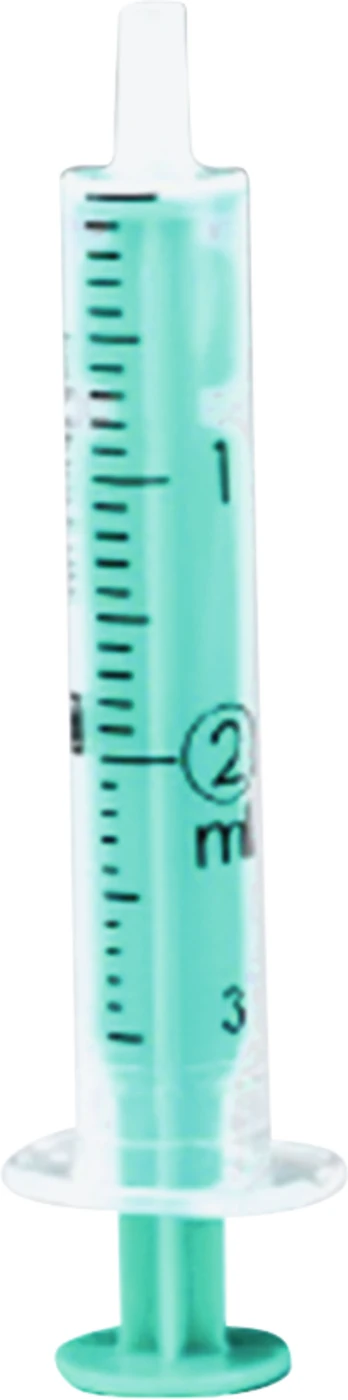 Einmalspritzen Packung 100 Stück 2 ml