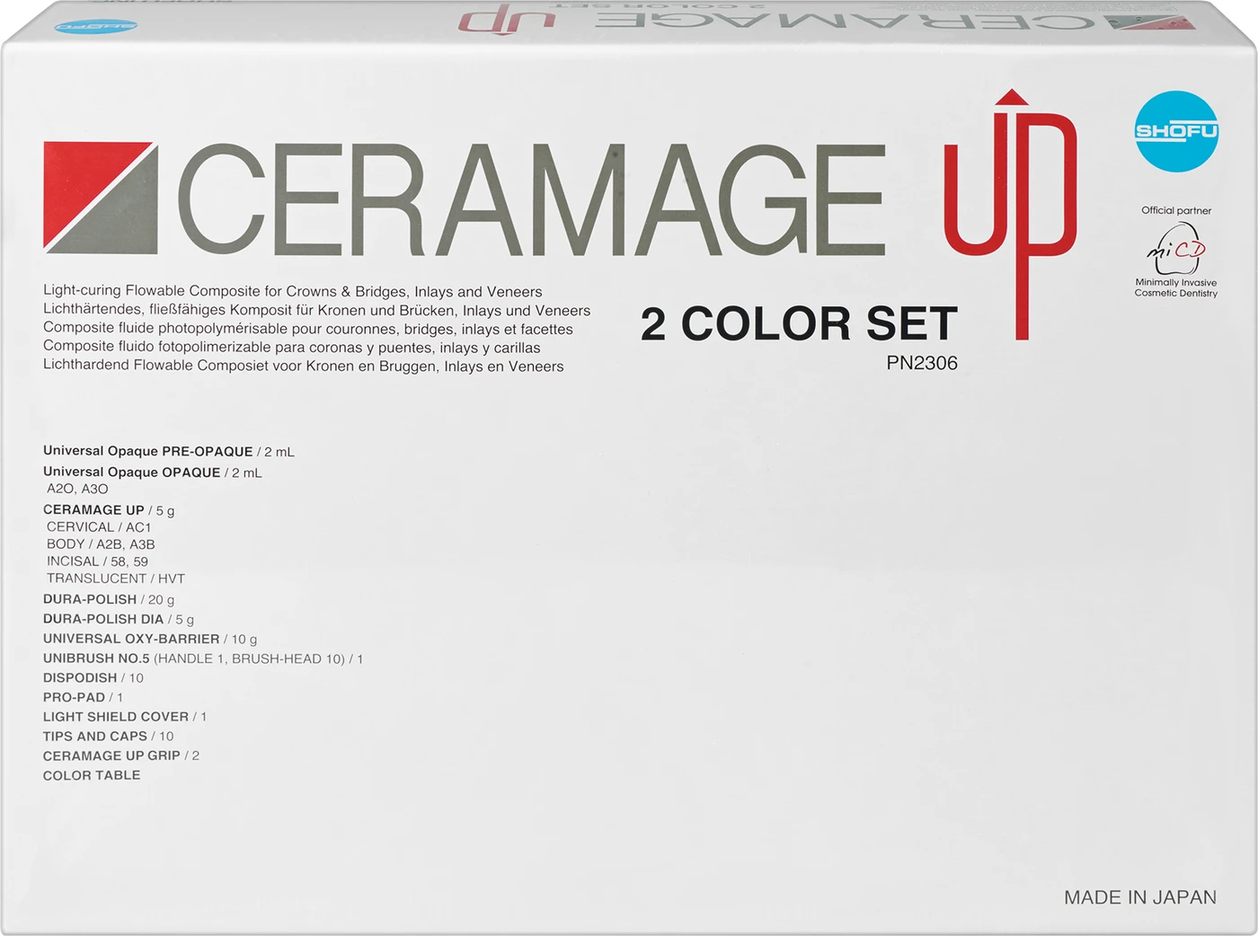 CERAMAGE UP 2 Color Set