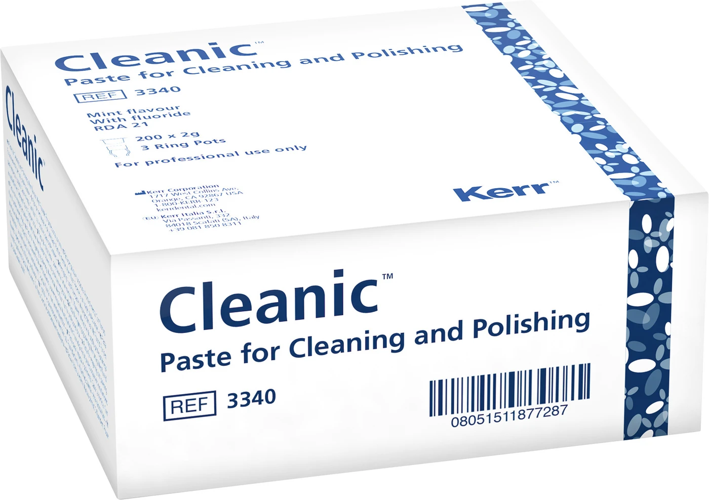 Cleanic™ Prophy-Paste Packung 200 x 2 g Singledose Minze mit Fluorid