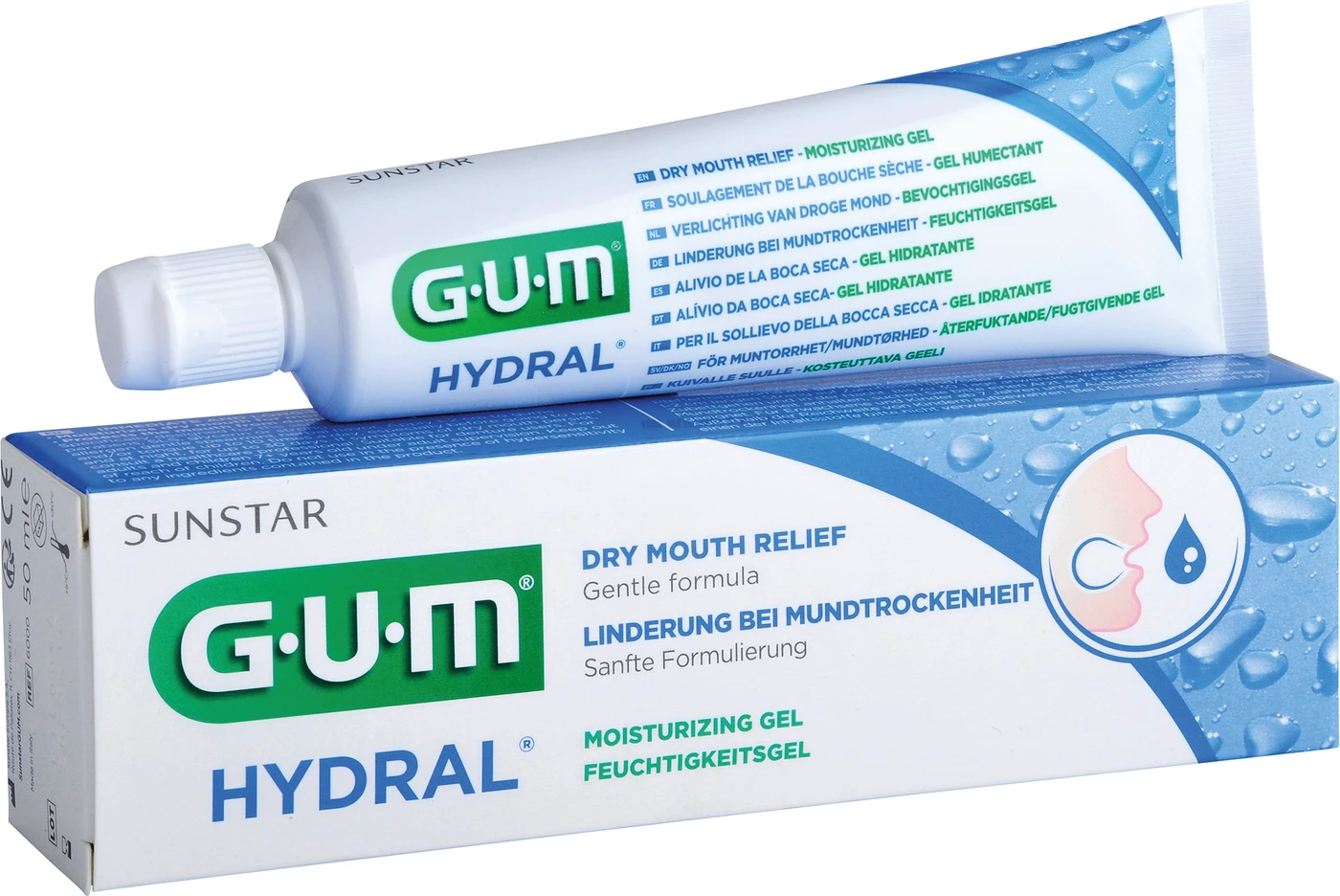 GUM® HYDRAL® Feuchtigkeitsgel Tube 50 ml