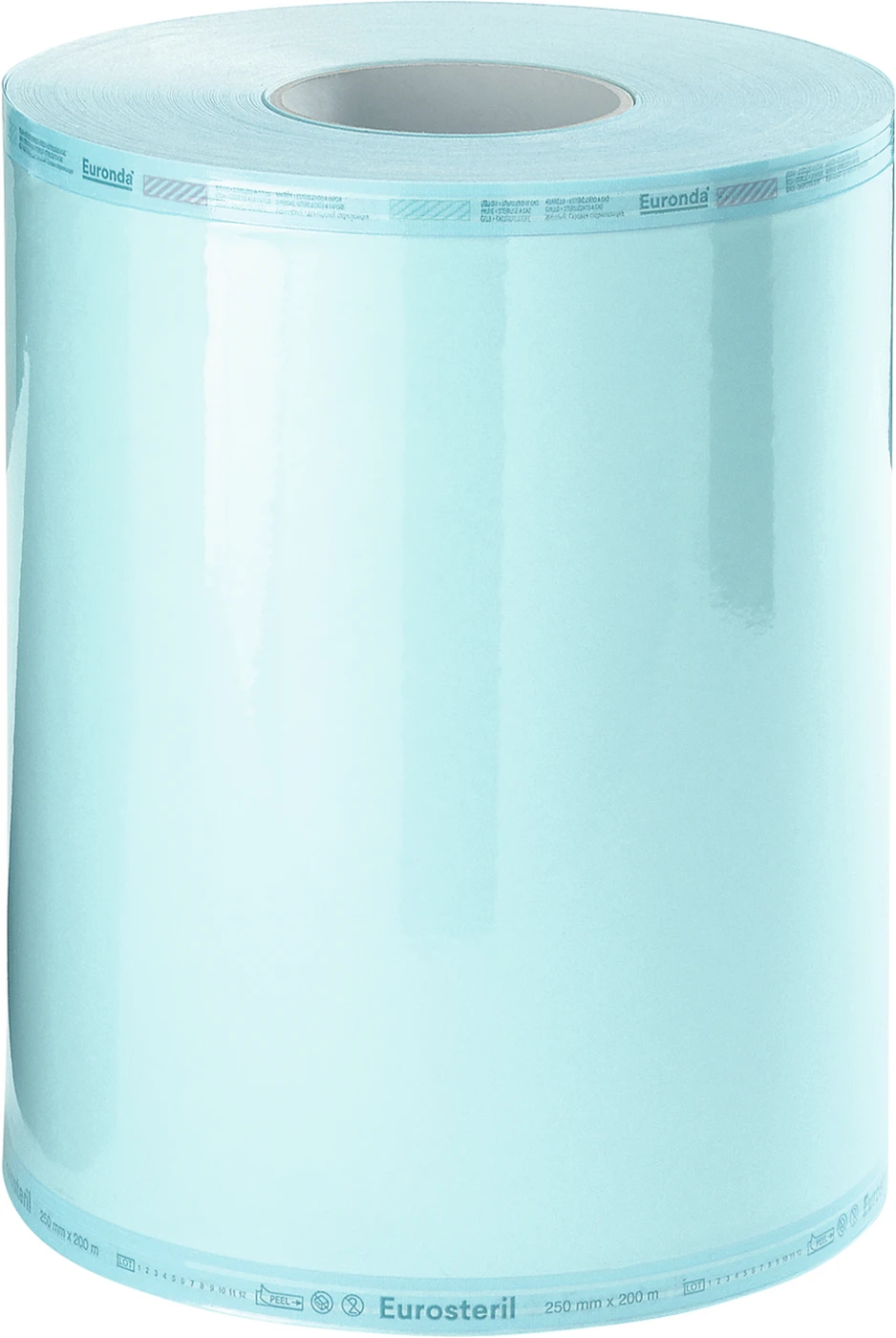 Eurosteril Pro Sterilisationsfolie Rolle 200 m, 250 mm