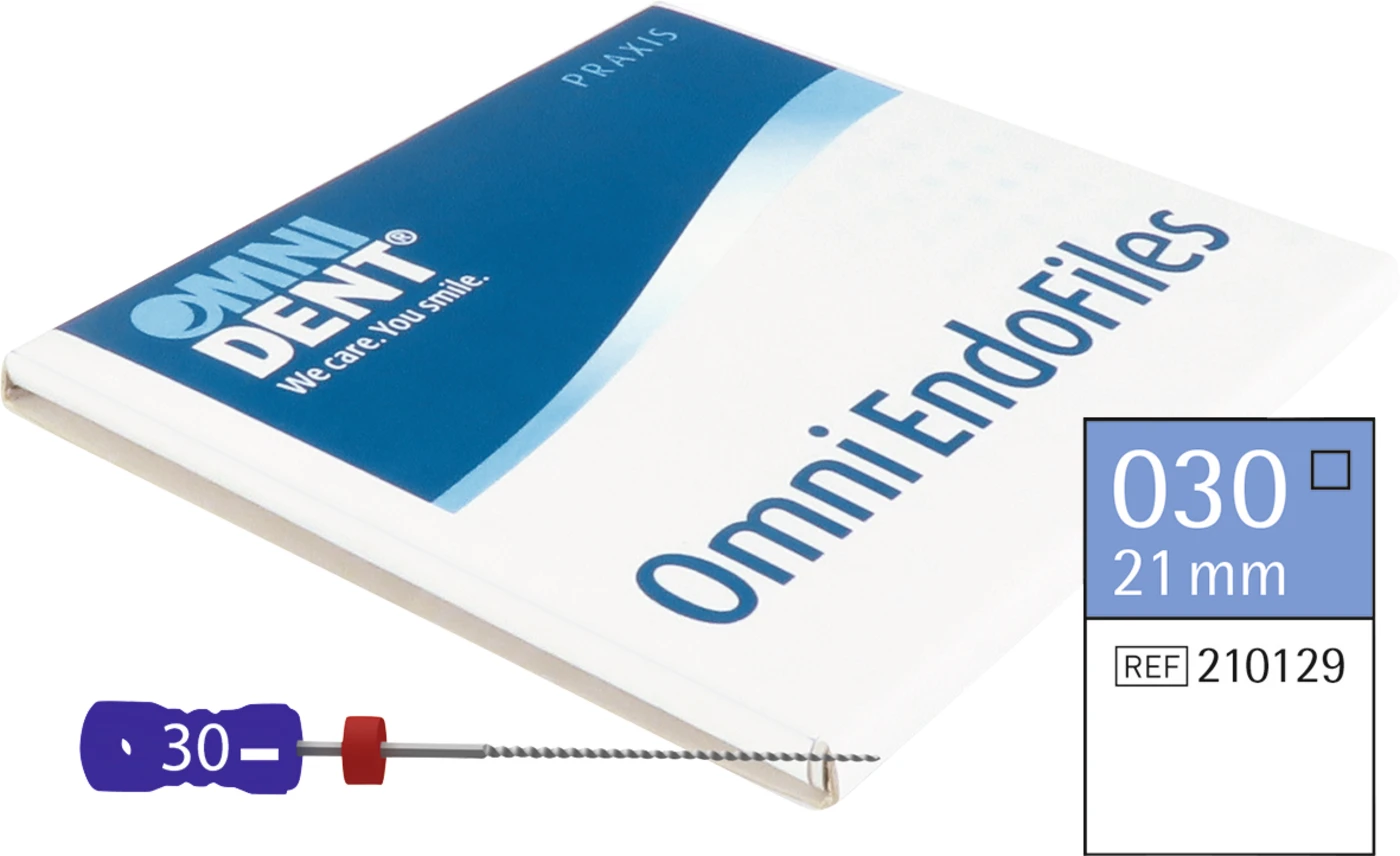 Omni K-Feilen steril Packung 6 Stück 21 mm, ISO 030
